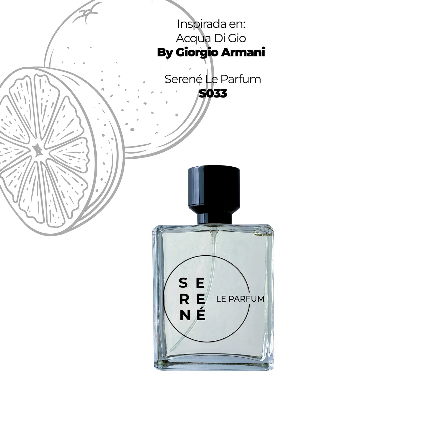 Serené Le Parfum S033 - Inspirada en Acqua Di Gio por Giorgio Armani