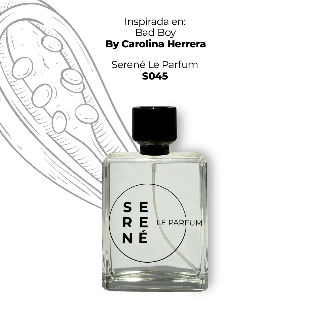 Serené Le Parfum S045 Inspirada en Bad Boy By Carolina Herrera