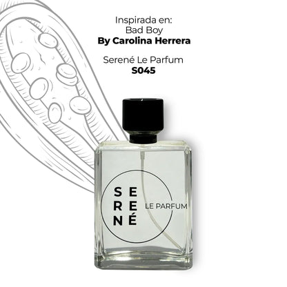 Serené Le Parfum S045 Inspirada en Bad Boy By Carolina Herrera