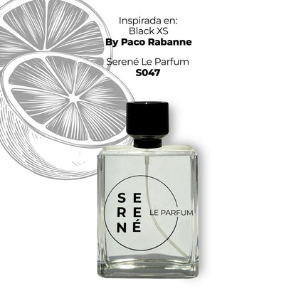 Serené Le Parfum S047 Inspirada en Black XS By Paco Rabanne