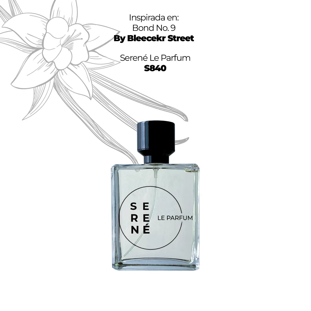 Serené Le Parfum S840 Inspirada en Bond No. 9 By Bleecker Street