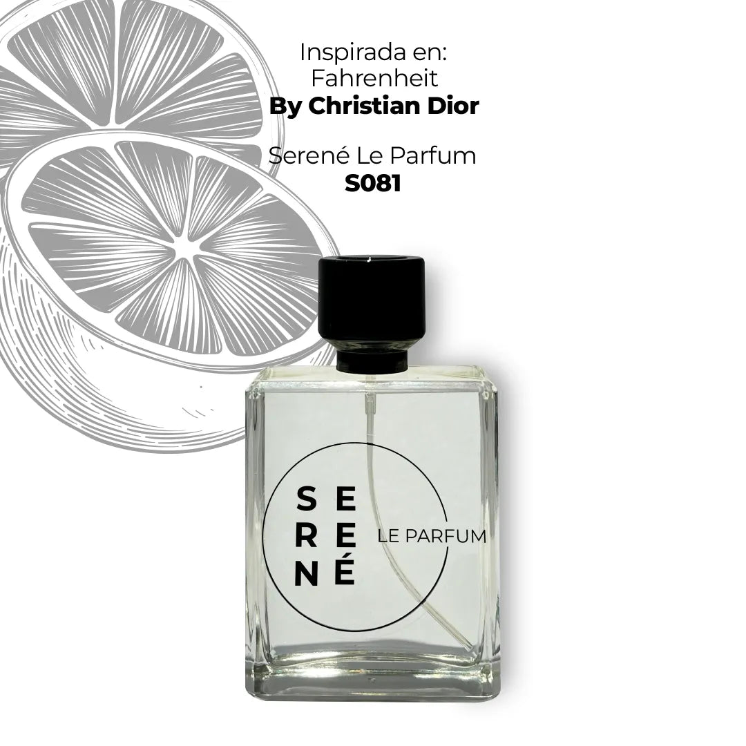 Serené Le Parfum S081 Inspirada en Fahrenheit By Christian Dior