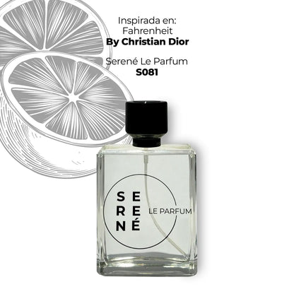 Serené Le Parfum S081 Inspirada en Fahrenheit By Christian Dior