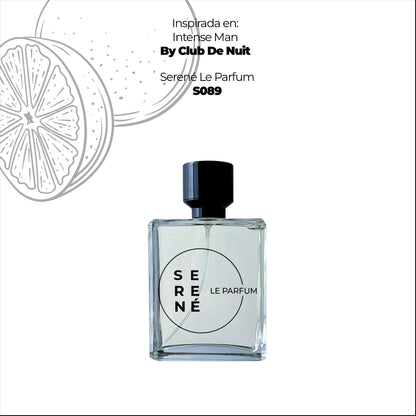 Serené Le Parfum S089 Inspirada en Intense Man (La Bestia Negra) By Club De Nuit