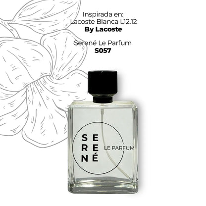 Serené Le Parfum S057 Inspirada en Lacoste Blanca L12.12 By LaCoste