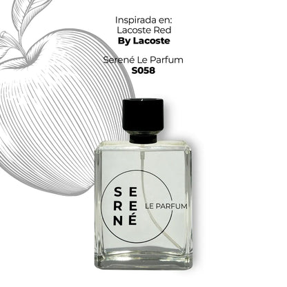 Serené Le Parfum S058 Inspirada en Lacoste Red By Lacoste