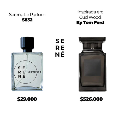 Serené Le Parfum S832 Inspirada en Oud Wood By Tom Ford