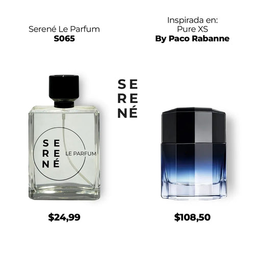 Serené Le Parfum S065 Inspirada en Pure XS By Paco Rabanne