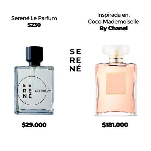 Serené Le Parfum S230 Inspirada en Coco Mademoiselle por Chanel