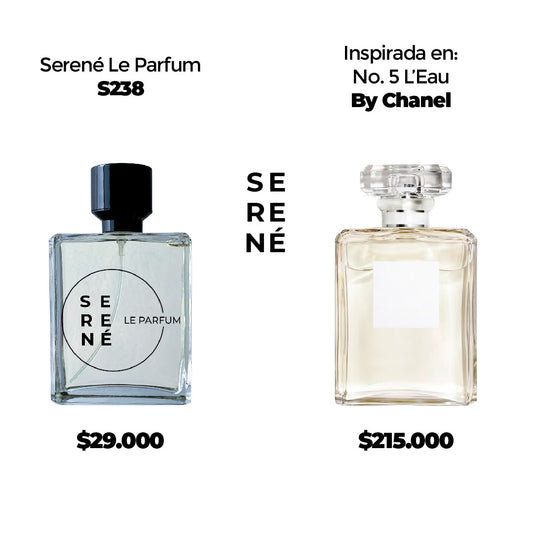 Serené S238 Inspirada en No. 5 L’Eau By Chanel