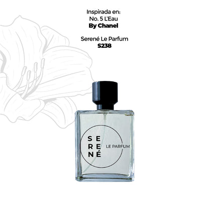 Serené S238 Inspirada en No. 5 L’Eau By Chanel