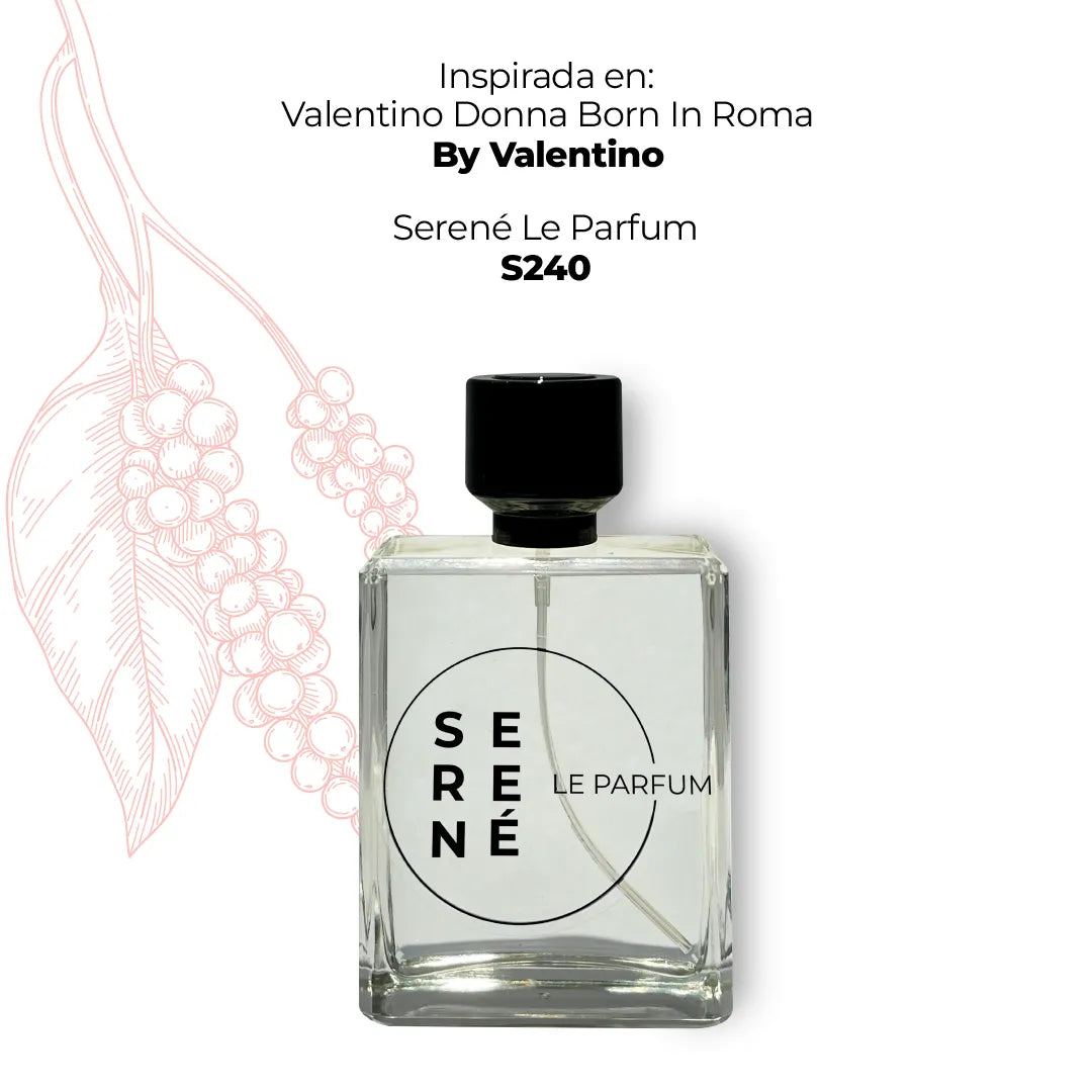 Serené Le Parfum S240 Inspirada Valentino Donna Born In Roma By Valentino