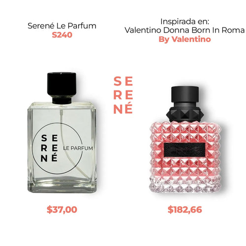 Serené Le Parfum S240 Inspirada Valentino Donna Born In Roma By Valentino